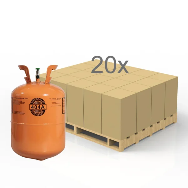 R404A Refrigerant 24 LB - HALF PALLET (20 Cylinders)