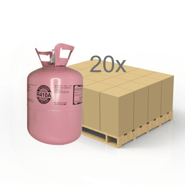 R410A 25 LBS Refrigerant - HALF PALLET (20 Cylinders)